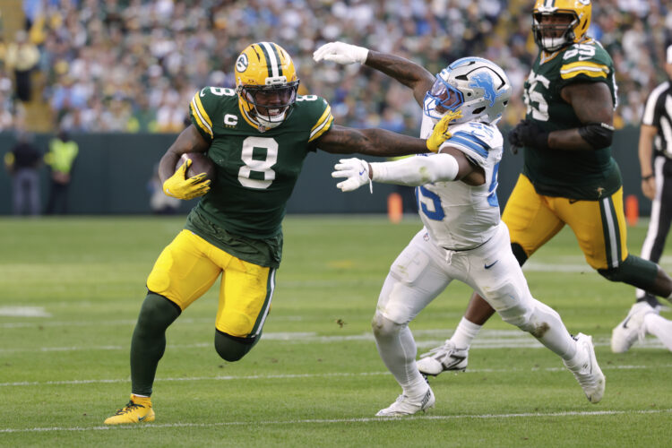 Packers’ Jacobs looks to extend rushing TD streak